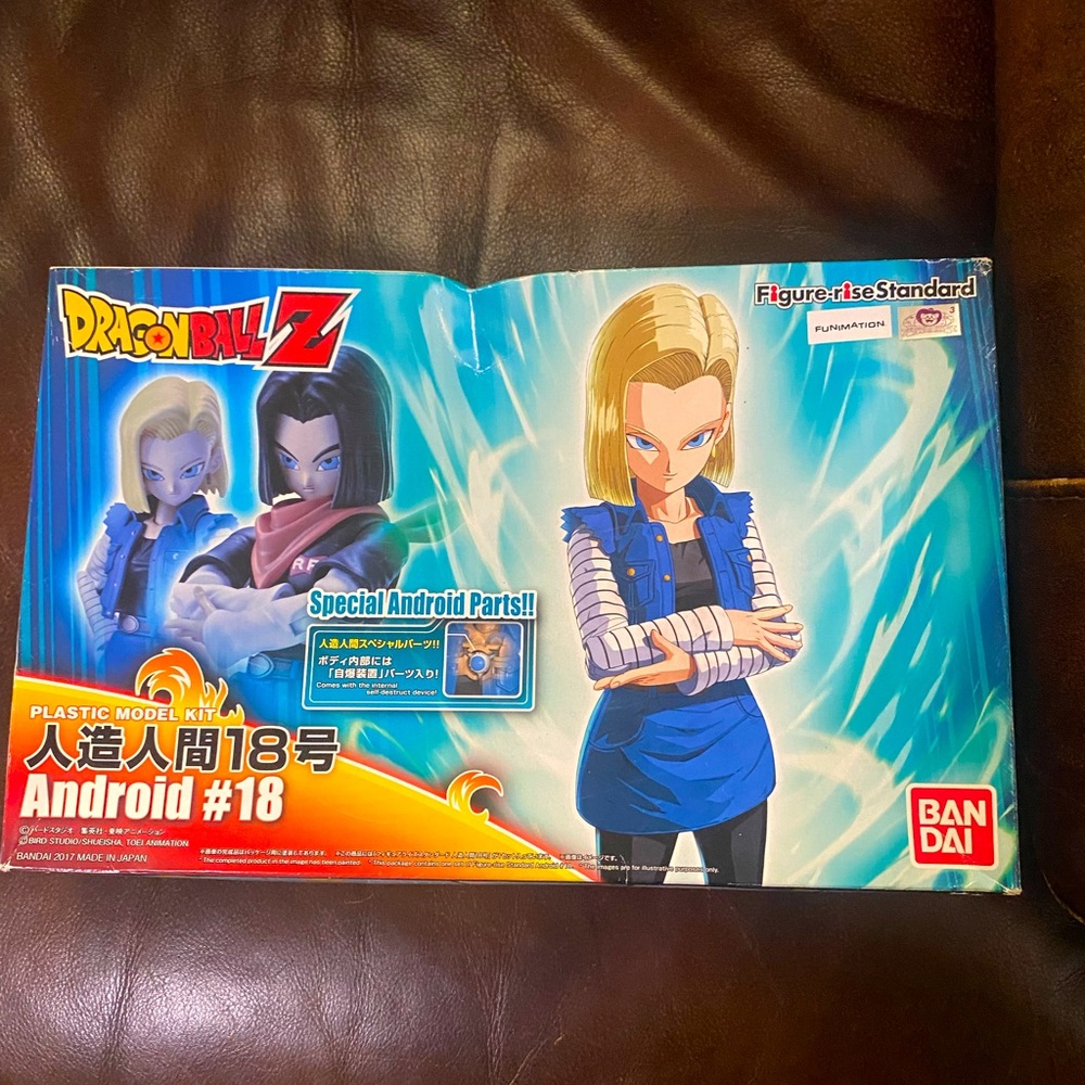 Vintage Model Kit - Dragon Ball Z Character: Android 18